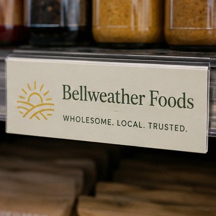 Standard Rectangle Shelf Talker with custom branding